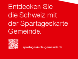 Spartageskarte Gemeinde