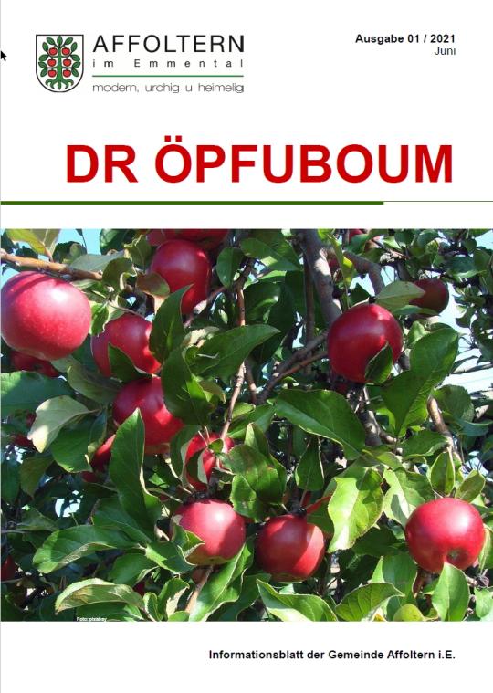 dr Öpfuboum (Infoblatt) Juni 2021